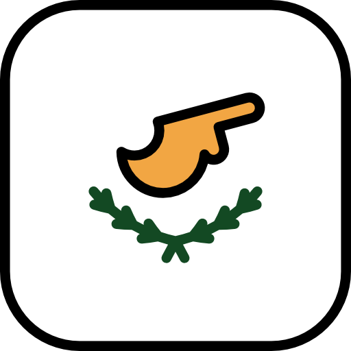 Cyprus Flags Rounded square icon
