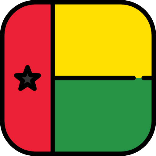 Guinea bissau Flags Rounded square icon