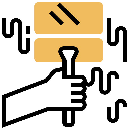 enjugador de goma Meticulous Yellow shadow icono