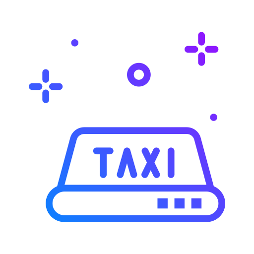 タクシー Generic Gradient icon