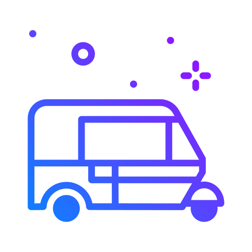 Tuk tuk Generic Gradient icon