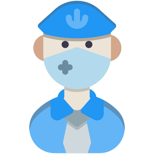 poliziotto Generic Flat icona