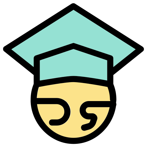 학생 Generic Outline Color icon