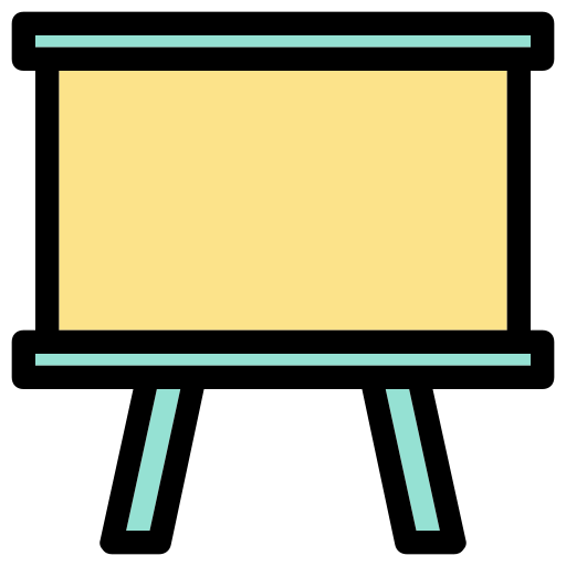 黒板 Generic Outline Color icon