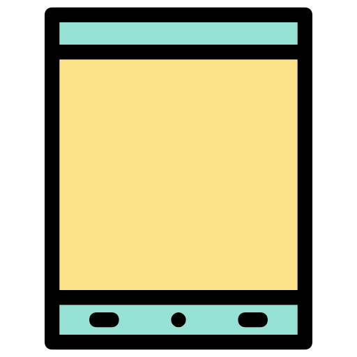 mobilny Generic Outline Color ikona