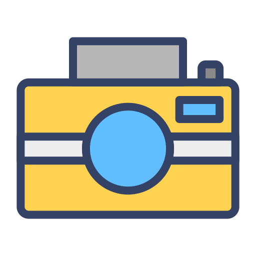 Camera Generic Outline Color icon