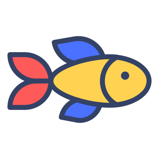 pez Generic Outline Color icono