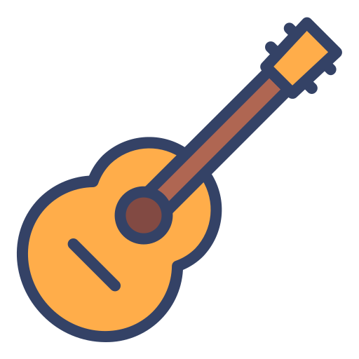 gitarre Generic Outline Color icon