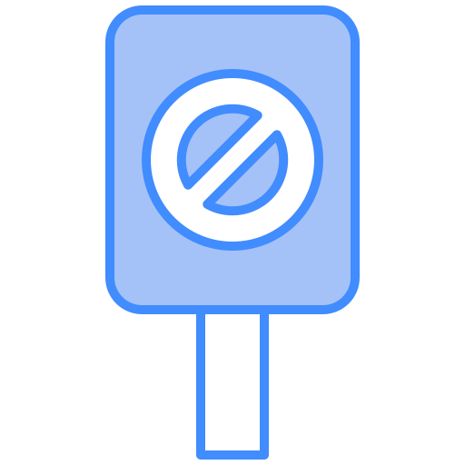 禁止された Generic Blue icon