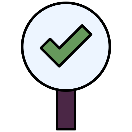 signo de verificación Generic Outline Color icono