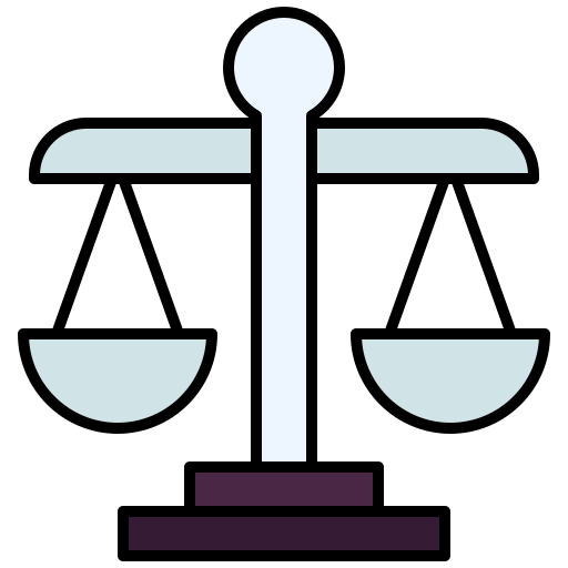 justicia Generic Outline Color icono