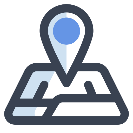mapas Generic Blue icono