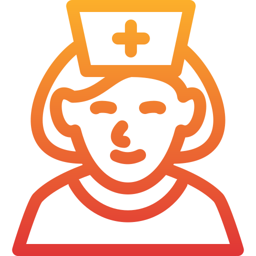 infermiera Generic Gradient icona