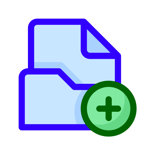 ファイルフォルダー Generic Outline Color icon