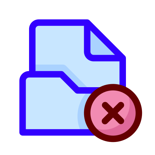 ファイルフォルダー Generic Outline Color icon
