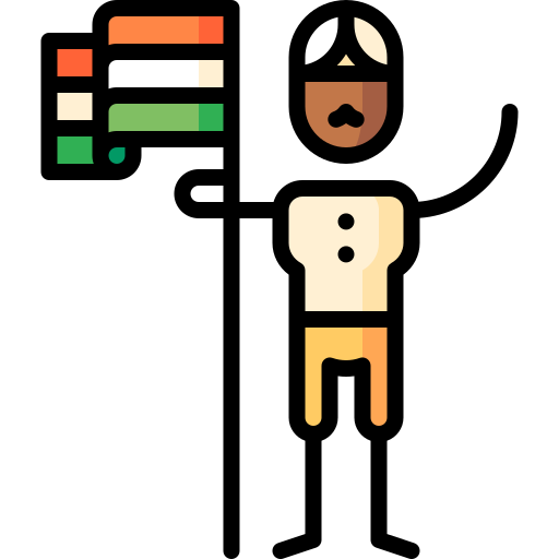 india Puppet Characters Lineal Color icona