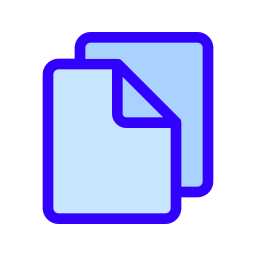 Files Generic Outline Color icon