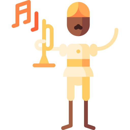 fanfare Puppet Characters Flat icon
