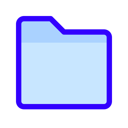 Папка Generic Outline Color иконка