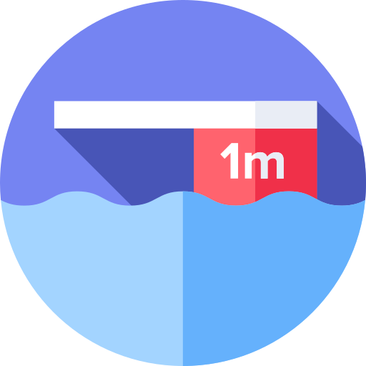 głębokość Flat Circular Flat ikona
