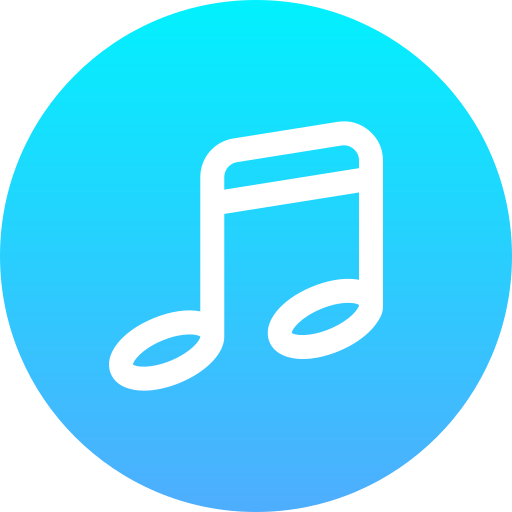 Music Generic Flat Gradient icon