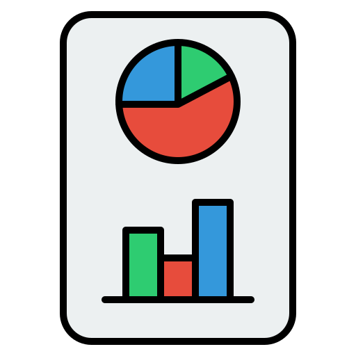 Seo report Generic Outline Color icon