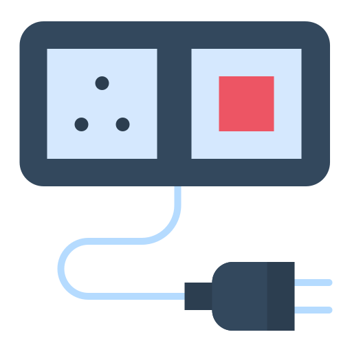 Plug and socket Generic Flat icon