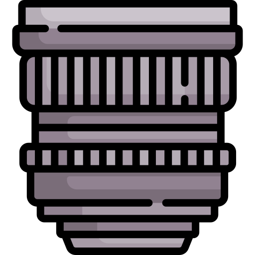 kameraobjektiv Special Lineal color icon