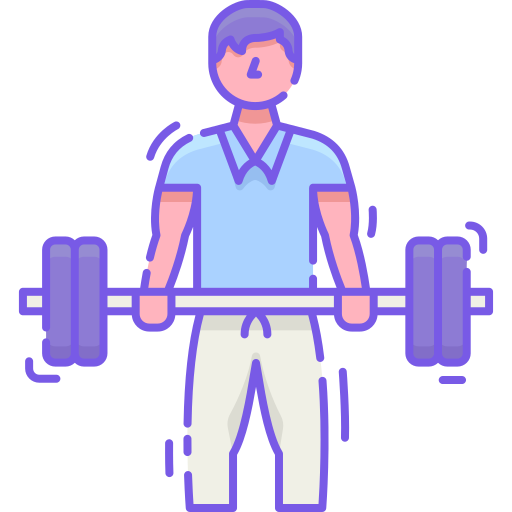 crossfit Flaticons Lineal Color icon