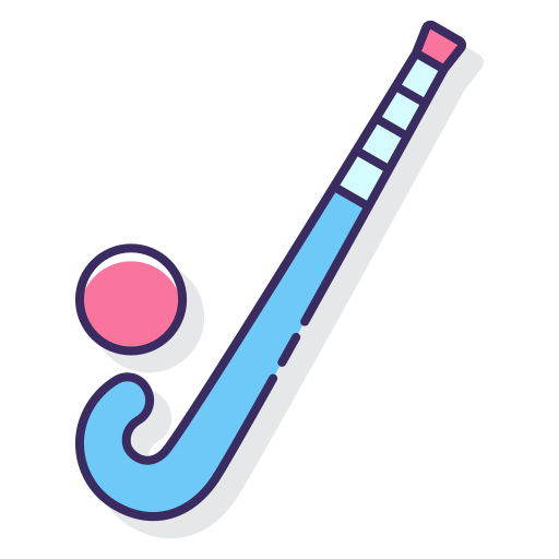 hockey Flaticons Lineal Color icono