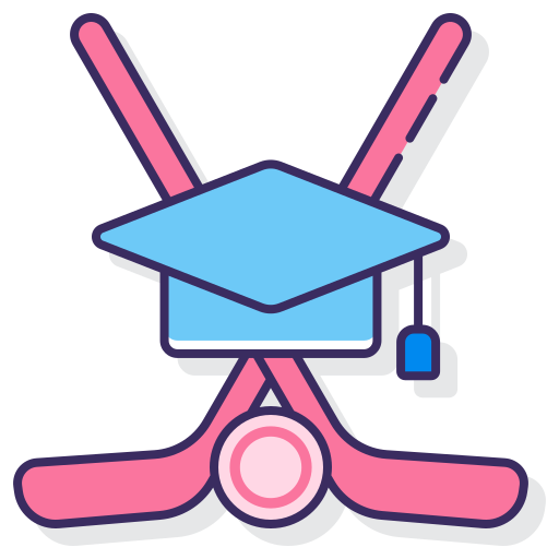 Scholarship Flaticons Lineal Color icon