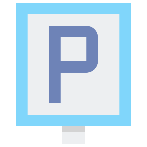 parkeren Flaticons Flat icoon