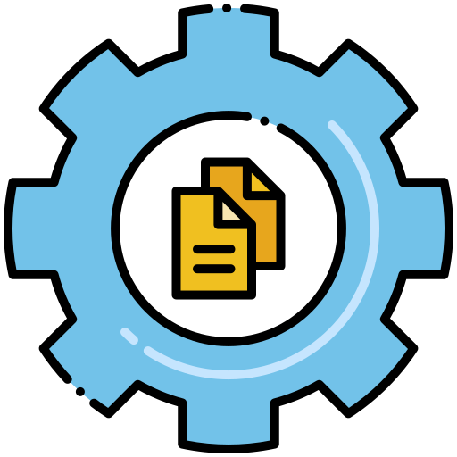 Batch processing Flaticons Lineal Color icon