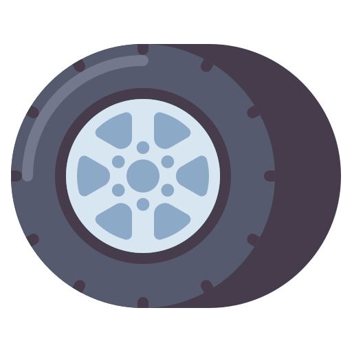 Neumático Flaticons Flat icono