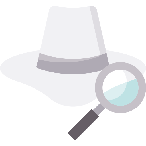 sombrero blanco Special Flat icono