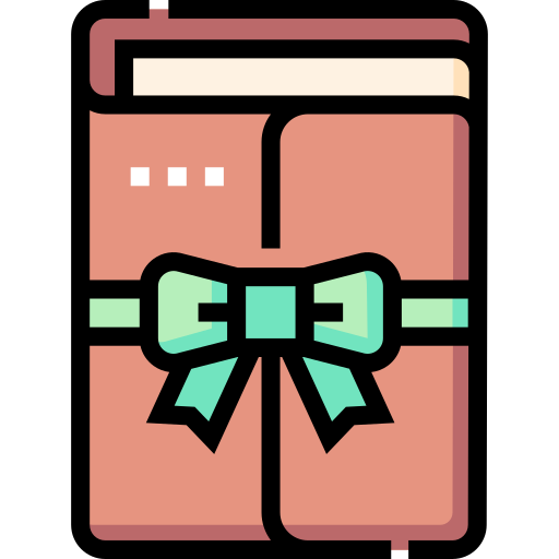 Gift Detailed Straight Lineal color icon