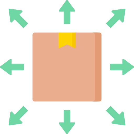 distribución Special Flat icono
