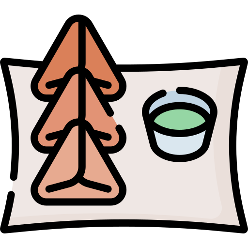 Samosa Special Lineal color icon