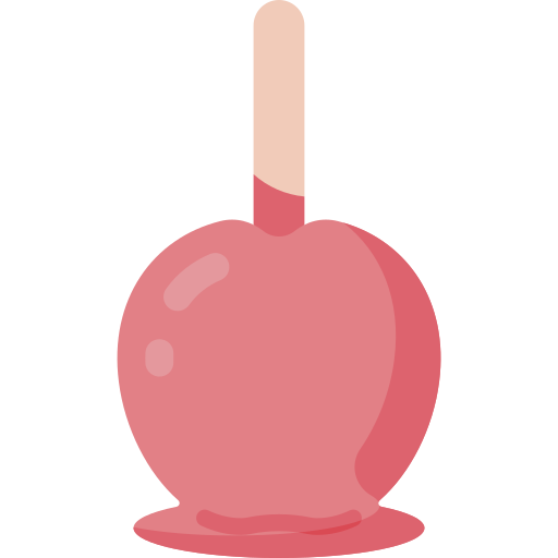 Caramel apple Special Flat icon