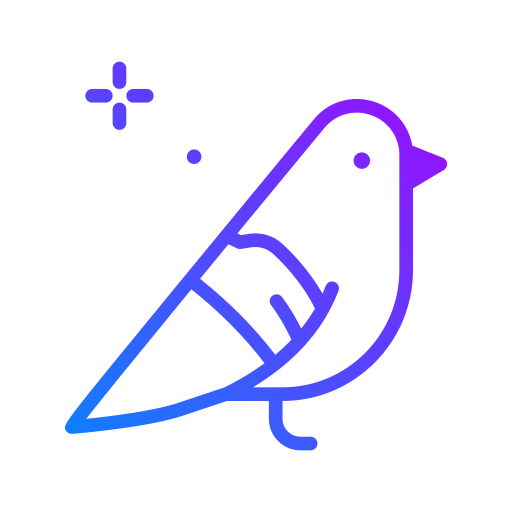 鳥 Generic Gradient icon