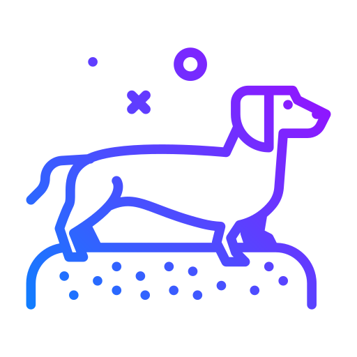 hund Generic Gradient icon