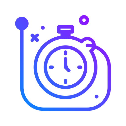 Stopwatch Generic Gradient icon