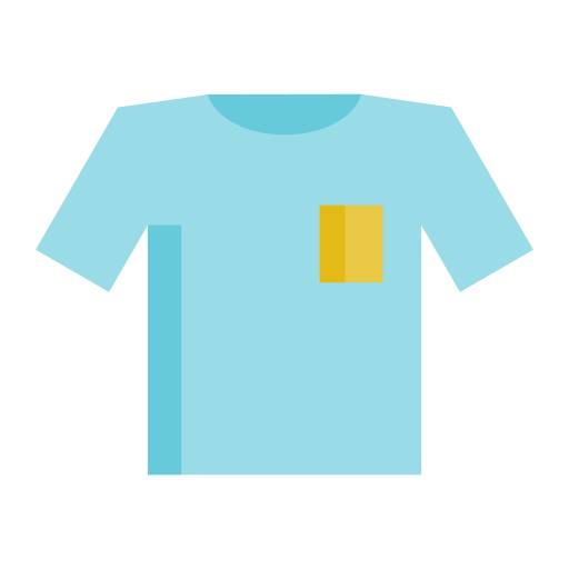t-shirt Generic Flat icoon