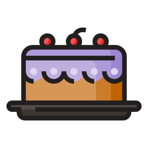 Cake Generic Outline Color icon