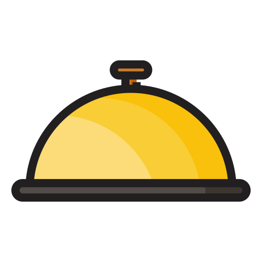 Food tray Generic Outline Color icon