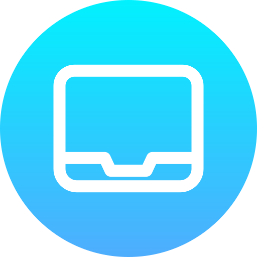 laptop Generic Flat Gradient icoon