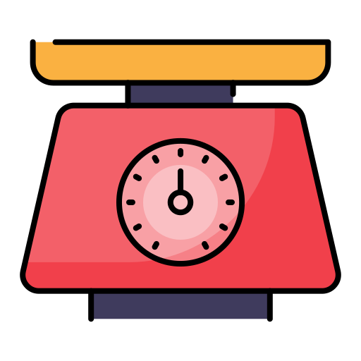 Weighing scale Generic Outline Color icon