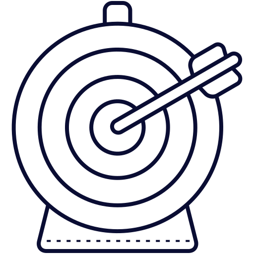 objetivo Generic Detailed Outline icono