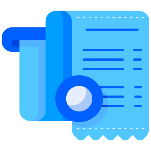 Invoices Generic Blue icon