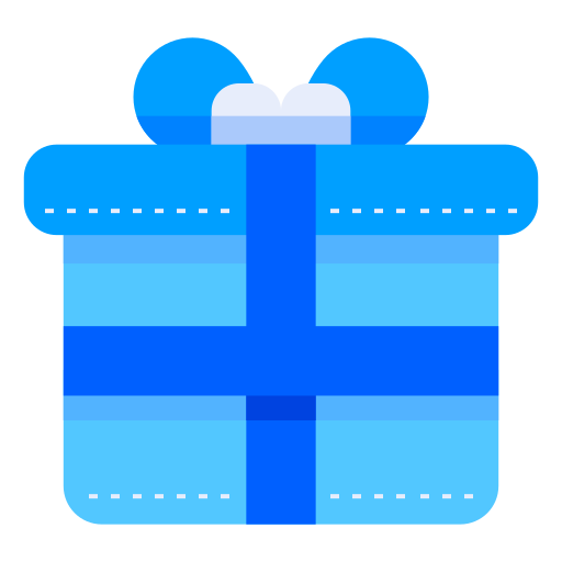 Gift Generic Blue icon